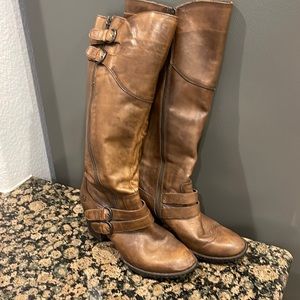 Born knee high Brown Boots. Size 9